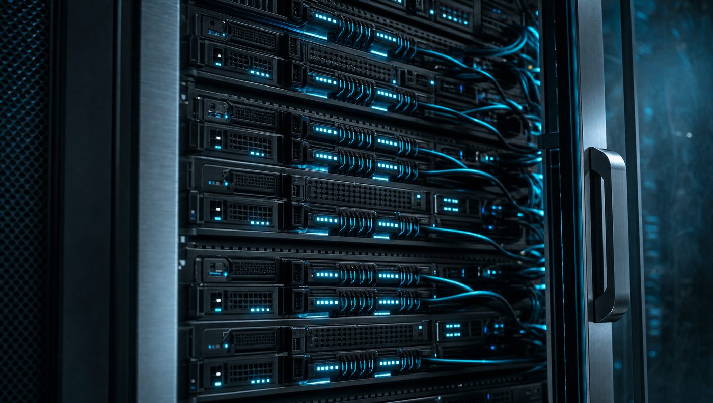 Customer data staying inside the business's own accounts and systems, not on external servers